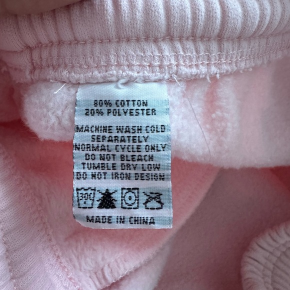 Samii Ryan Smiley by André Time To Smile Pink Color-block Cozy Jogger Size L - Picture 9 of 14